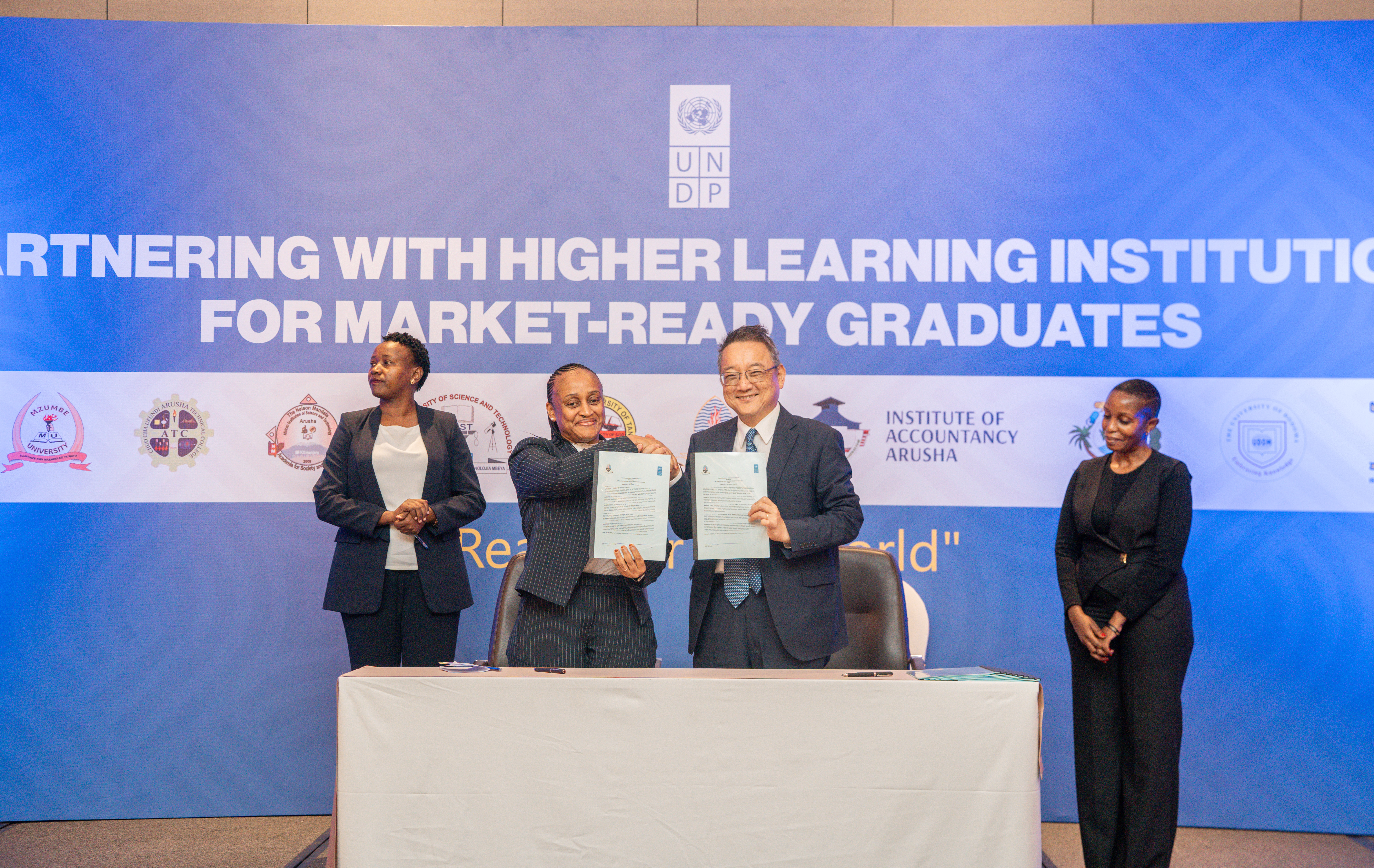 Ready for the World: UNDP Tanzania Partners with Higher Learning Institutions for Market-Ready Graduates