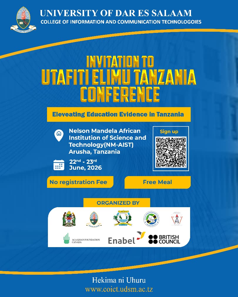 INVITATION TO THE UTAFITI ELIMU TANZANIA CONFERENCES 2026